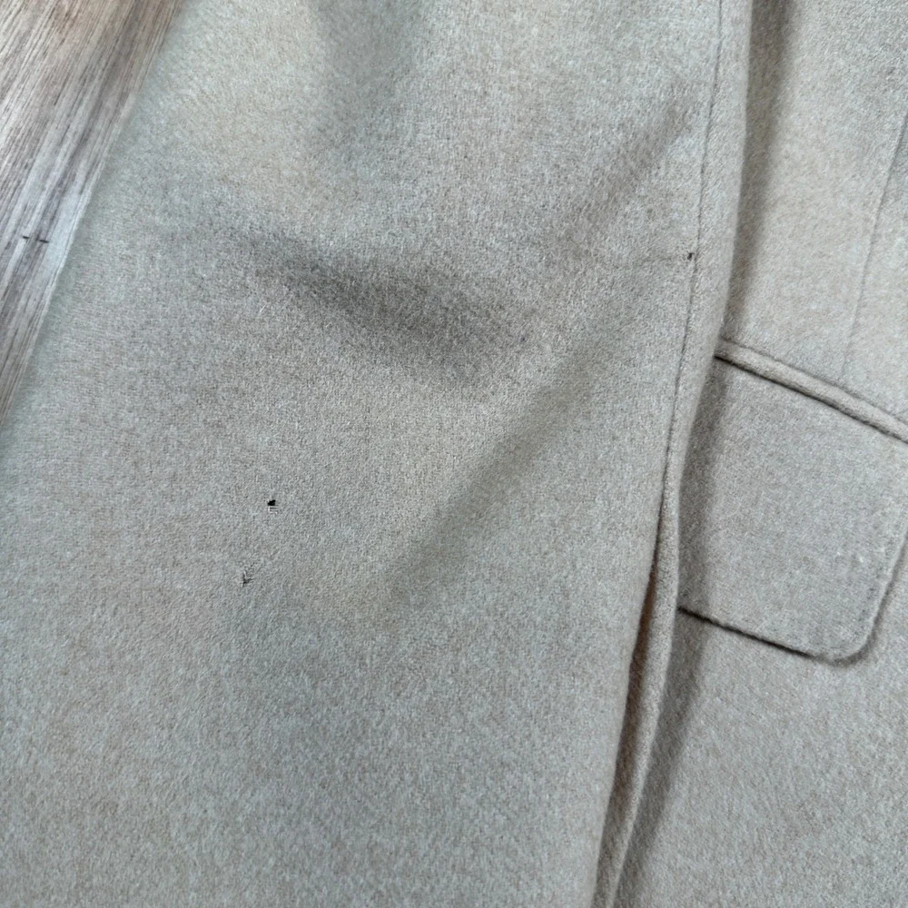 Hart Schaffner Marx 40L 100% Camel Hair Blazer Tan Sport Coat Long